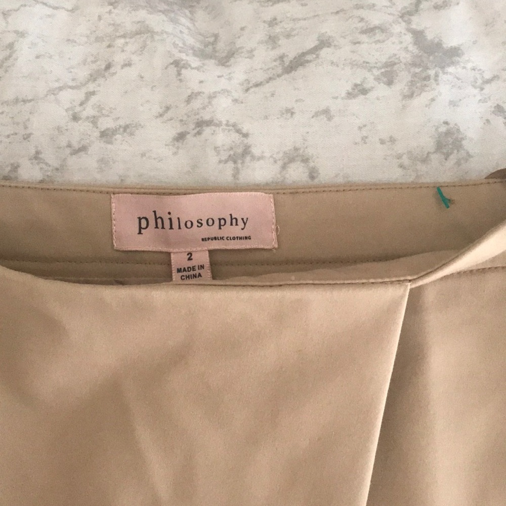 Philosophy skirt